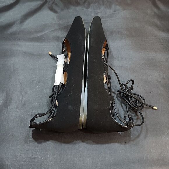 BRAND NEW CITYCLASSIFIED HEAT-S WOMEN"S POINTED TOE FAUX SUEDE FLAT SHOE - Picture 13 of 15